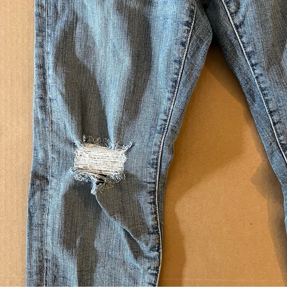 Abercrombie & Fitch Size 26 x 30 Jeans Light Denim Pants Rustin Athletic Slim - Picture 4 of 8